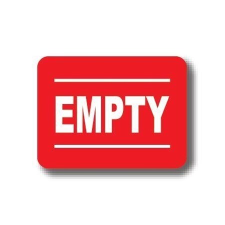 Ergomat 24in x 18in RECTANGLE SIGNS - Empty DSV-SIGN 432 #0337 -UEN